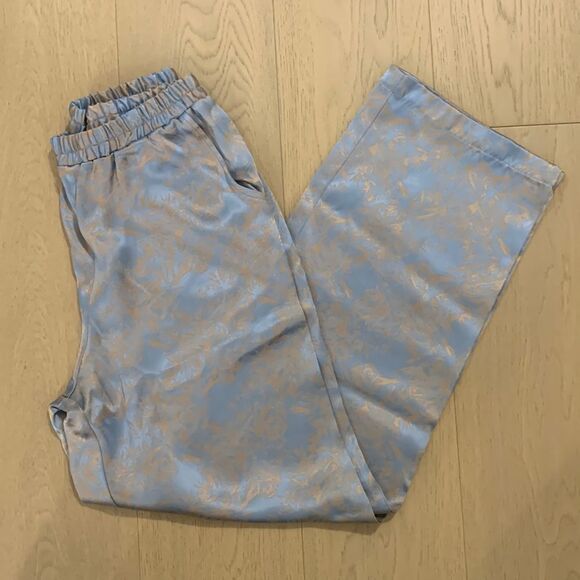 Priory Firework Blue Vista Pants     - Picture 3 of 3